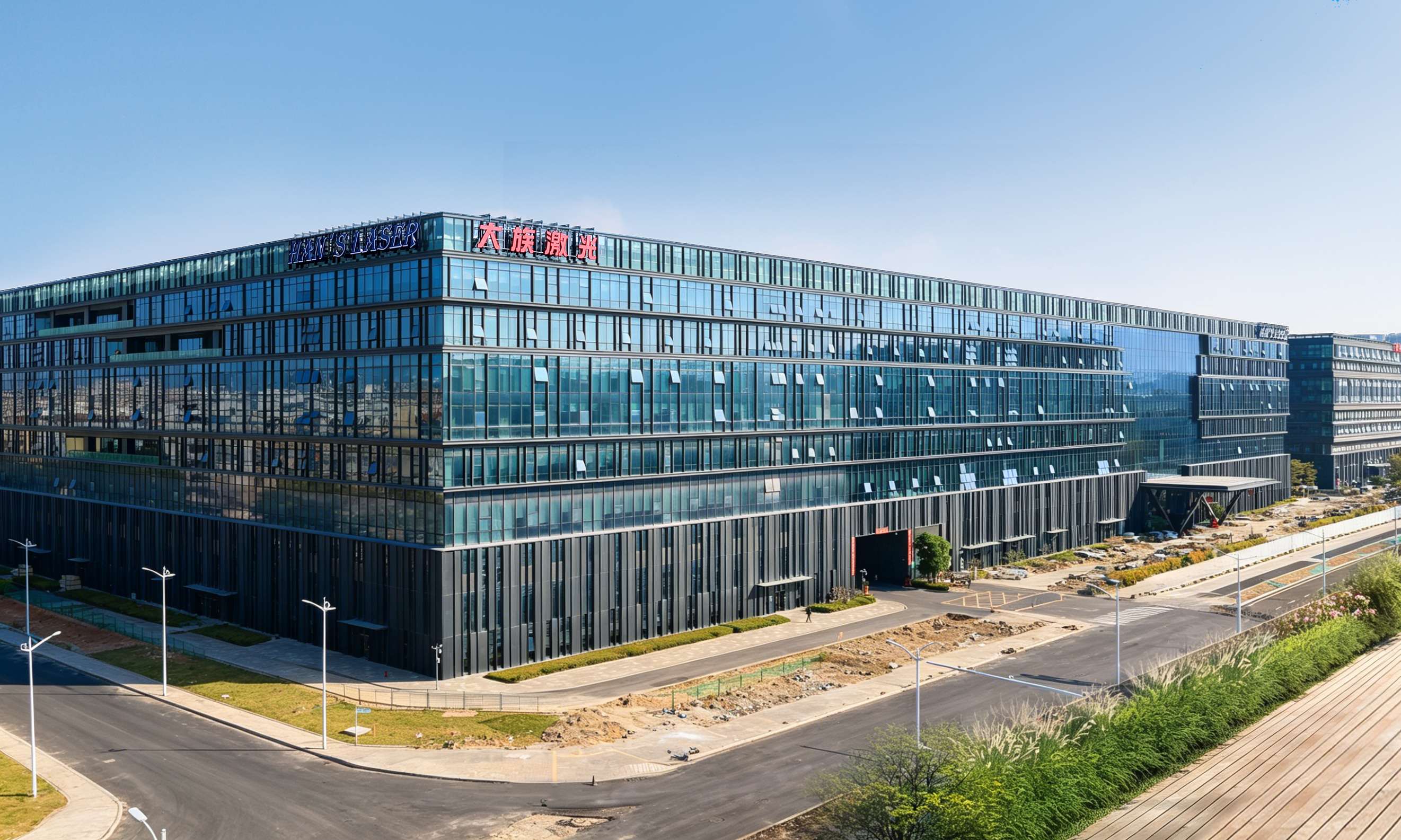 Han's Laser multi-factory campus